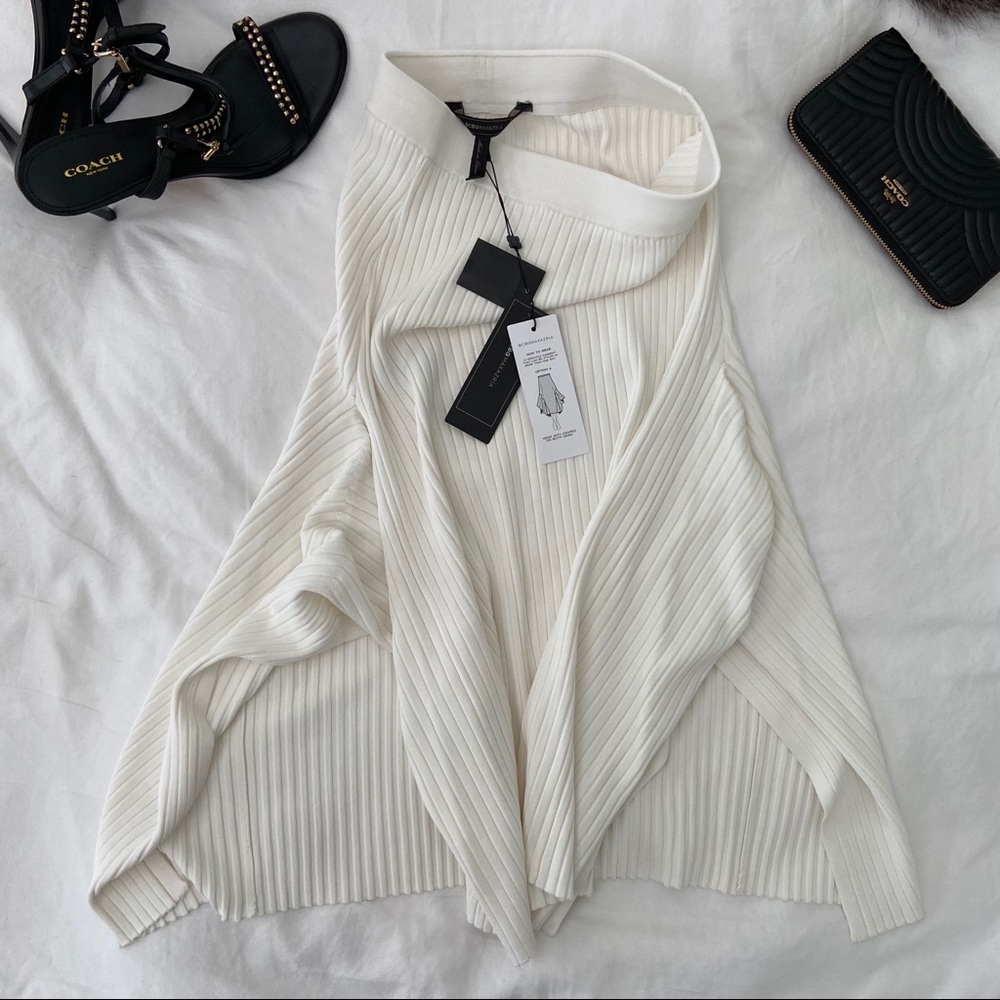 NWT BCBG White Versatile Skirt